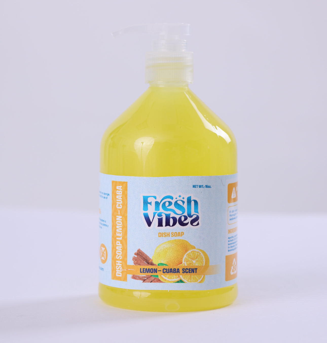 Lemon-Cuaba Dish Soap